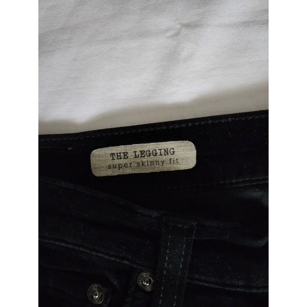 AG Adriano Goldschmied Women's Black The Legging Super Skinny Fit Jeans Size 30 - Picture 7 of 11